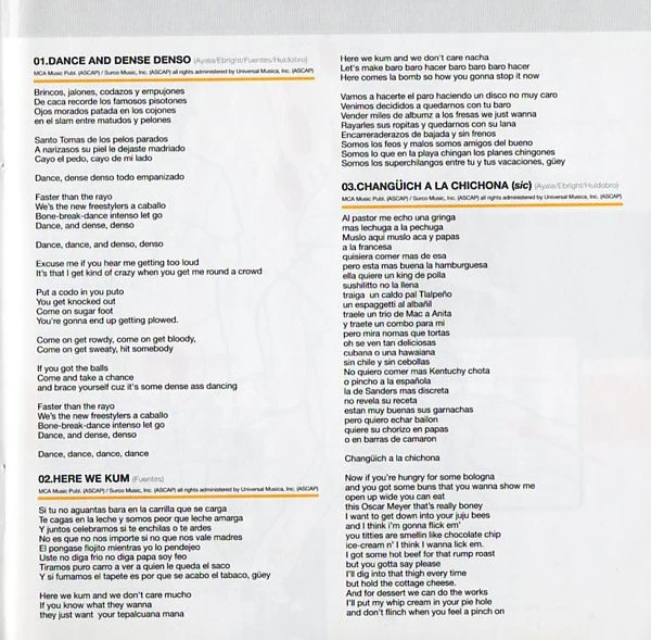 Molotov - Dance And Dense Denso (CD, Album, Enh) - Image 5