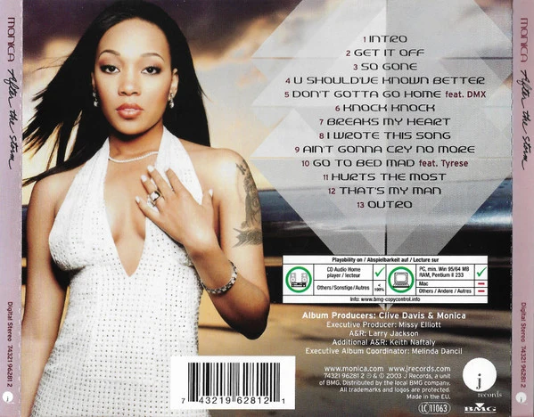 Monica - After The Storm (CD, Album, Copy Prot. + CD, Copy Prot., Enh) - Image 2