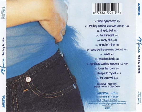 Monica - The Boy Is Mine (CD, Album) - Image 2