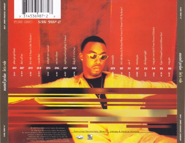 Montell Jordan - Let's Ride (CD, Album) - Image 3