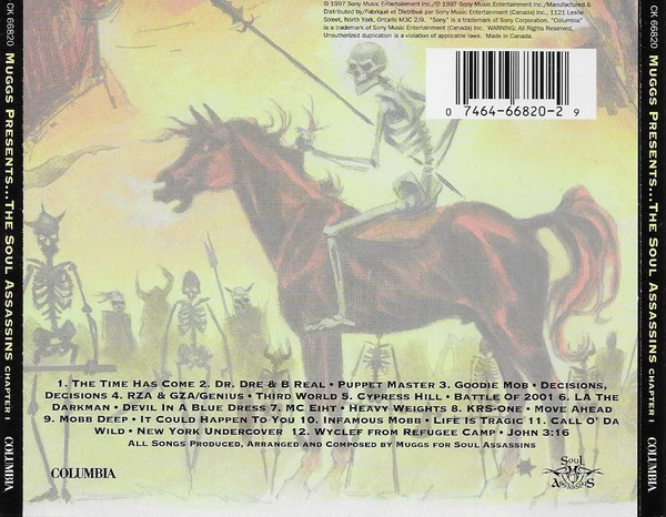 Muggs* Presents The Soul Assassins - The Soul Assassins (Chapter 1) (CD, Album) - Image 3