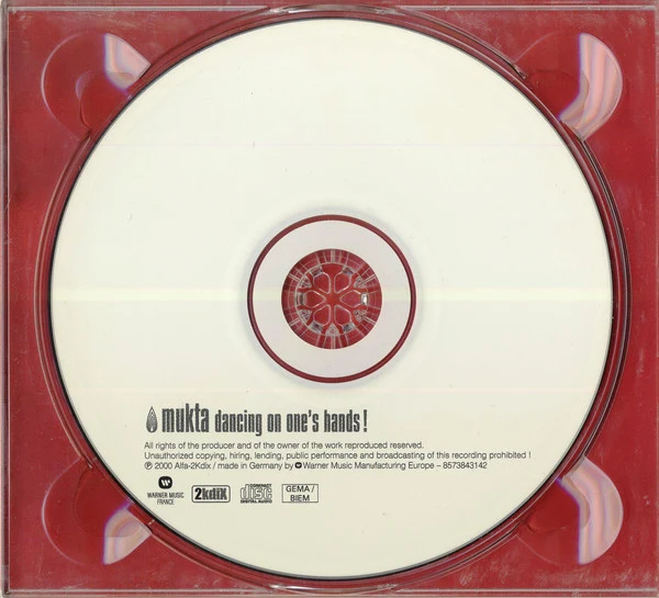 Mukta - Dancing On One's Hands! (CD, Album) - Image 4