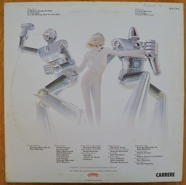 Munich Machine Introducing Chris Bennett - A Whiter Shade Of Pale (LP, Album) - Image 2