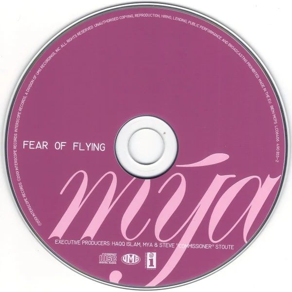Mýa* - Fear Of Flying (CD, Album, RE) - Image 5