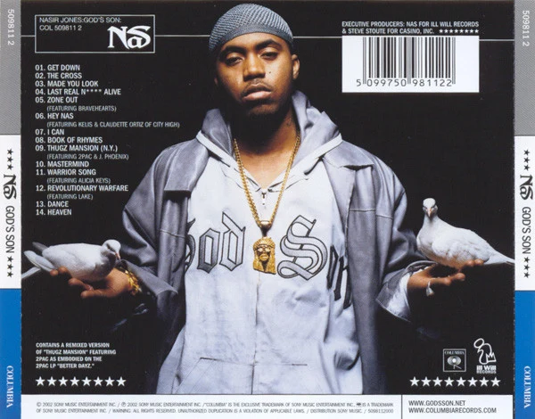 Nas - God's Son (CD, Album) - Image 2