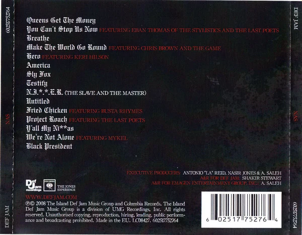 Nas - Untitled (CD, Album) - Image 2