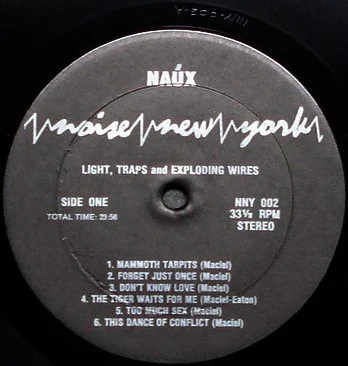Naúx* - Light, Traps And Exploding Wires (LP, Album) - Image 3