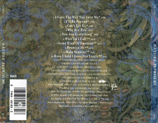 Nayobe - Promise Me (CD) - Image 2