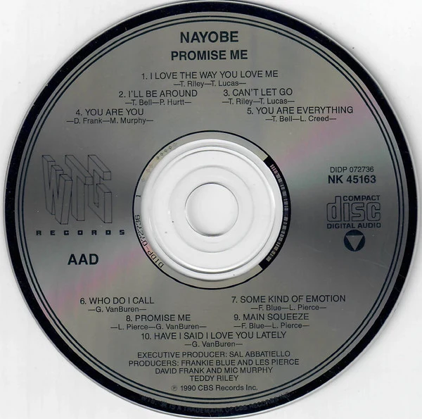 Nayobe - Promise Me (CD) - Image 3