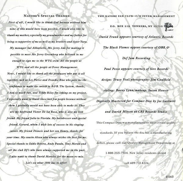 Nayobe - Promise Me (CD) - Image 5