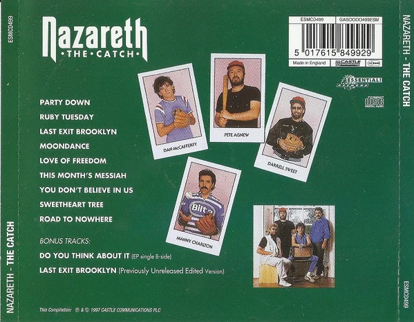 Nazareth  - The Catch (CD, Album, RE, RM) - Image 2