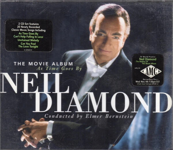 Neil Diamond Conducted By Elmer Bernstein - The Movie Album As Time Goes By (2xCD, Album) - Image 5