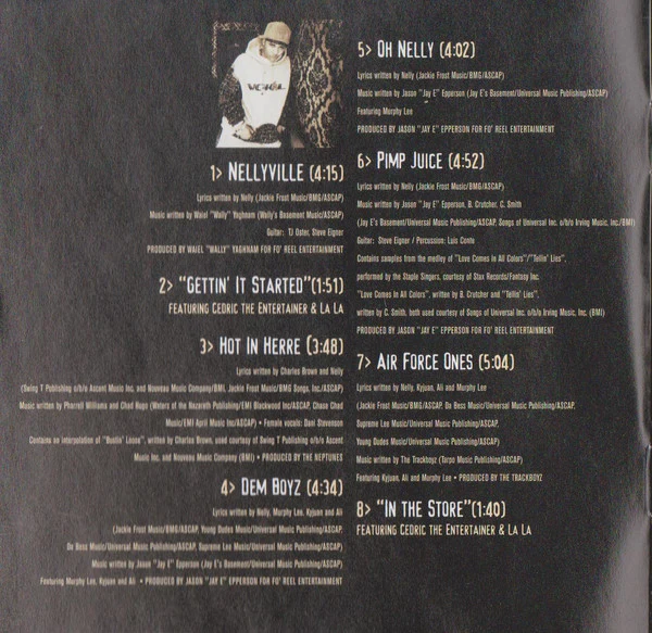 Nelly - Nellyville (CD, Album) - Image 5