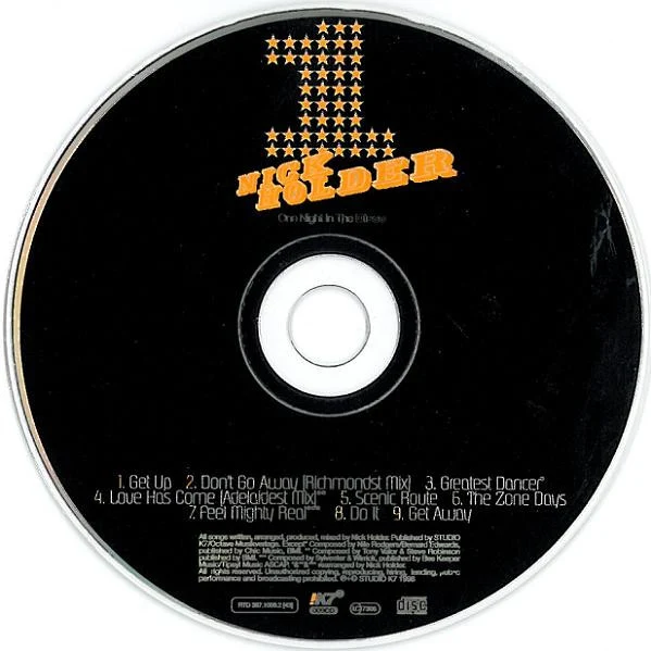 Nick Holder - One Night In The Disco (CD, Album) - Image 4