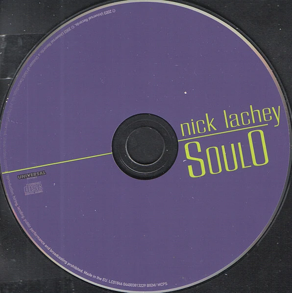 Nick Lachey - SoulO (CD, Album) - Image 3