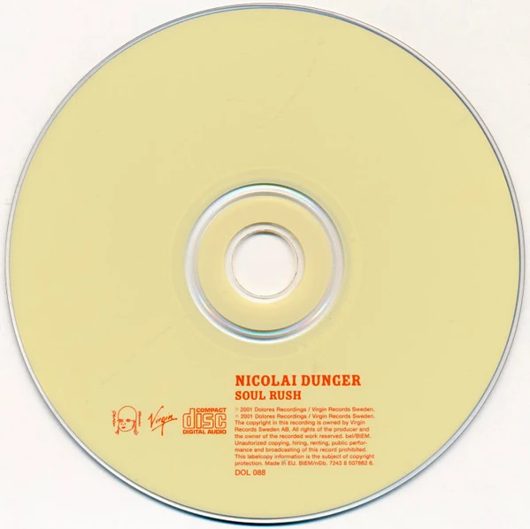 Nicolai Dunger - Soul Rush (CD, Album) - Image 3