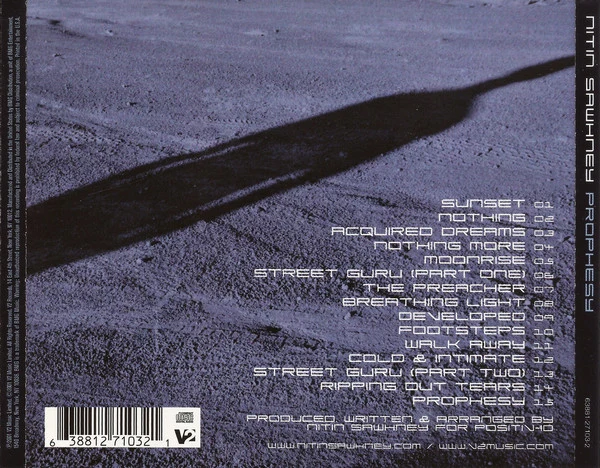 Nitin Sawhney - Prophesy (CD, Album) - Image 2