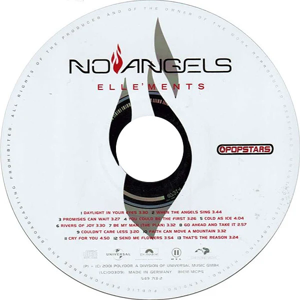 No Angels - Elle'Ments (CD, Album) - Image 3