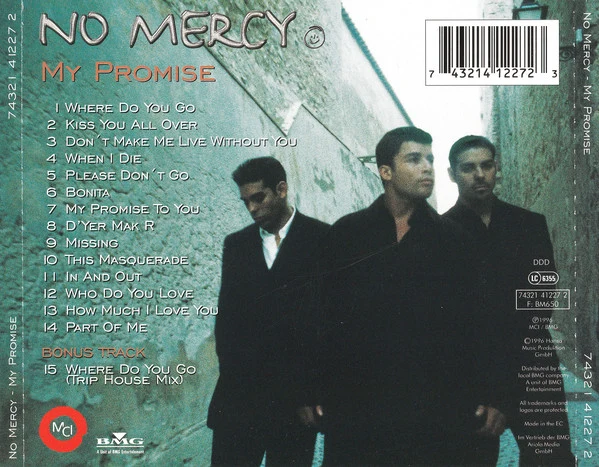 No Mercy - My Promise (CD, Album) - Image 2