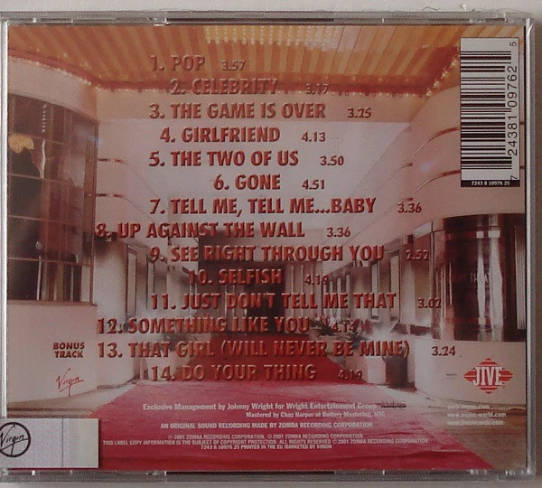 *NSYNC - Celebrity (CD, Album) - Image 2