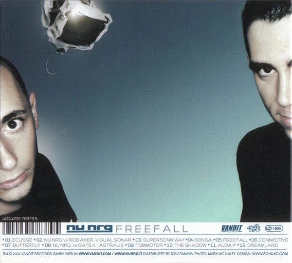 Nu NRG - Freefall (CD, Album, Dig) - Image 2