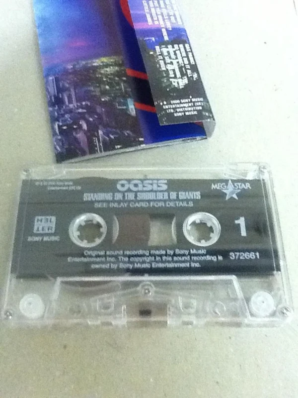 Oasis (2) - Standing On The Shoulder Of Giants (Cass, Album) - Image 2