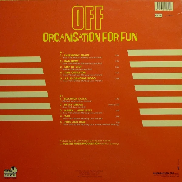 Off - Organisation For Fun (LP, Album) - Image 2