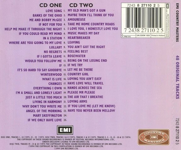 Olivia Newton-John - 48 Original Tracks (1971-1975) (2xCD, Album, Comp, RM) - Image 3