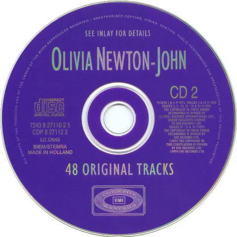 Olivia Newton-John - 48 Original Tracks (1971-1975) (2xCD, Album, Comp, RM) - Image 4