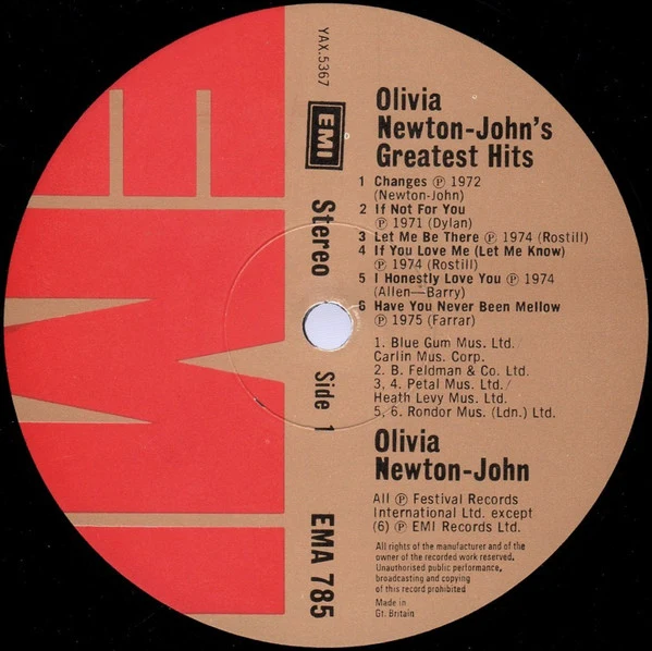 Olivia Newton-John - Olivia Newton-John's Greatest Hits (LP, Comp, Gat) - Image 4