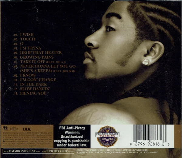 Omarion - O (CD, Album) - Image 2