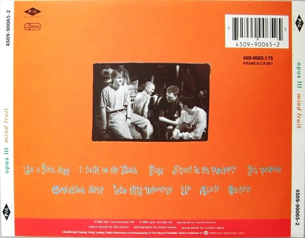Opus III - Mind Fruit (CD, Album) - Image 2