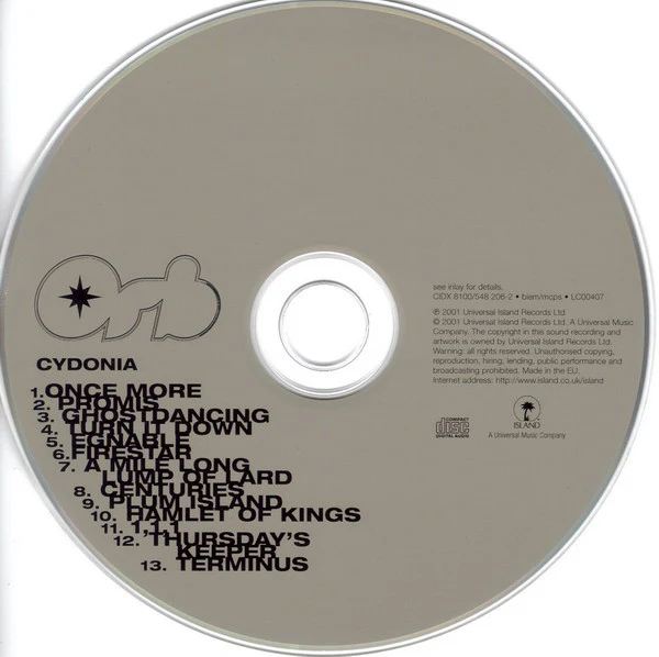Orb* - Cydonia (CD, Album) - Image 3