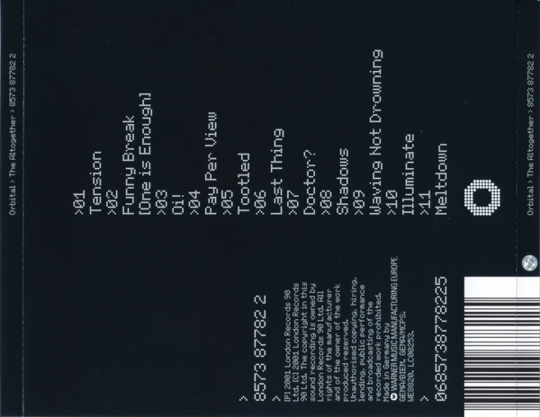 Orbital - The Altogether (CD, Album) - Image 3