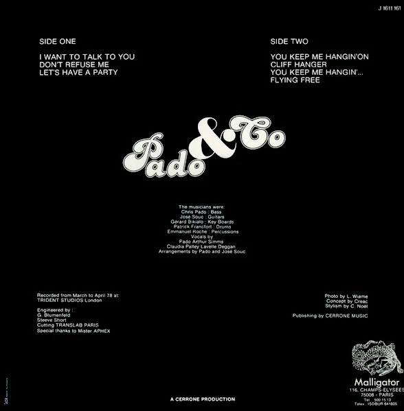 Pado & Co - Pado & Co (LP) - Image 2