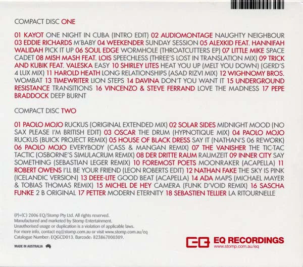 Paolo Mojo - Balance 009 (2xCD, Comp, Mixed) - Image 2