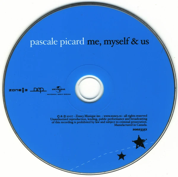 Pascale Picard - Me, Myself & Us (CD, Album) - Image 3