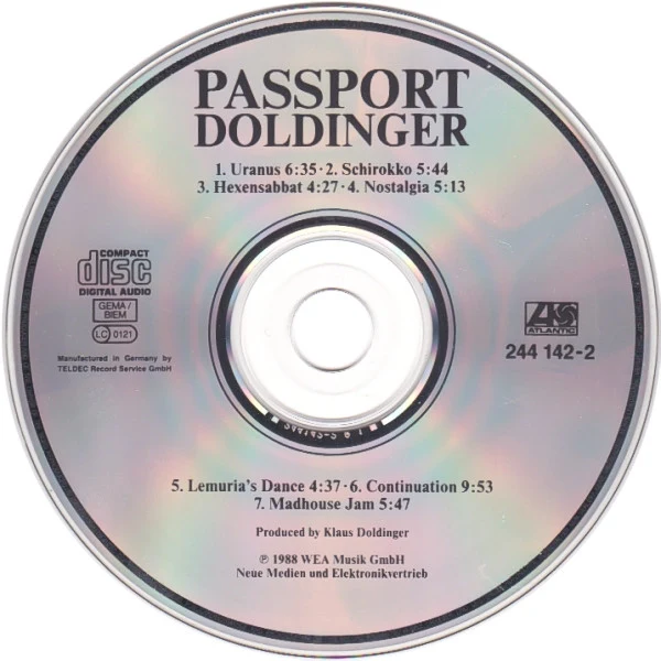 Passport (2) - Doldinger (CD, Album, RE) - Image 3