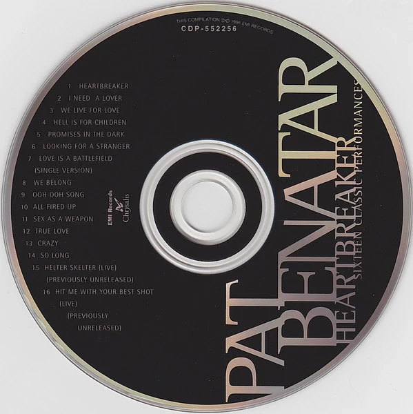 Pat Benatar - Heartbreaker - Sixteen Classic Performances (CD, Comp, Club) - Image 3