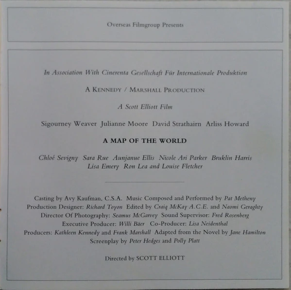 Pat Metheny - A Map Of The World (CD, Album) - Image 4