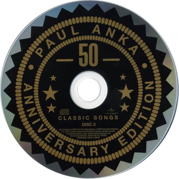 Paul Anka - Classic Songs My Way (2xCD, Album, Comp, 50 ) - Image 4