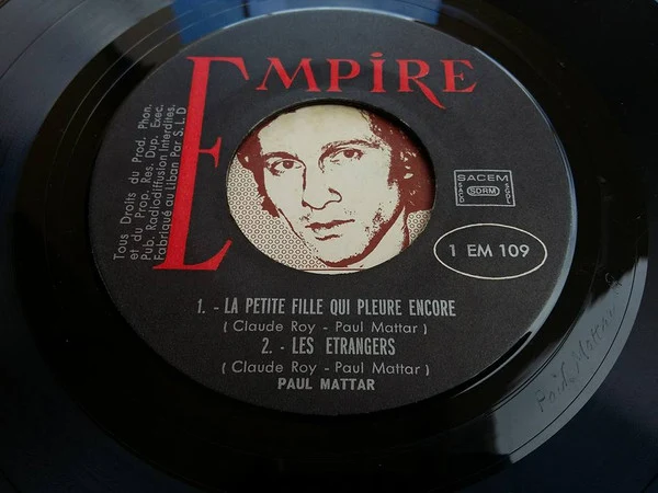 Paul Mattar Accompagné Par مارك نادر - Paul Mattar (7", EP) - Image 5