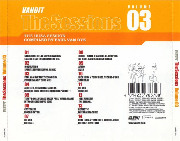 Paul van Dyk - Vandit: The Sessions Volume 03 (The Ibiza Session) (CD, Comp, Mixed) - Image 2