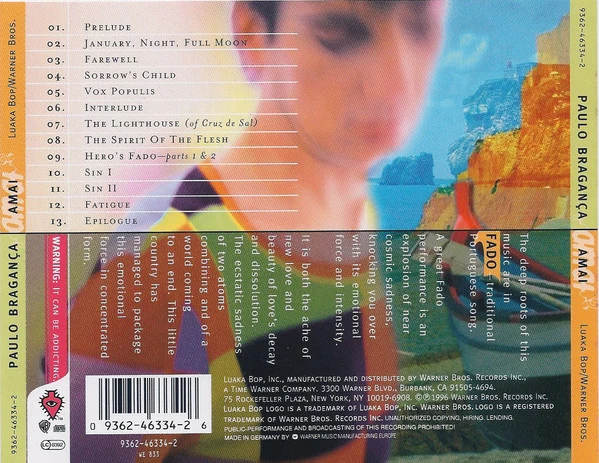Paulo Bragança - Amai (CD, Album, RE) - Image 3