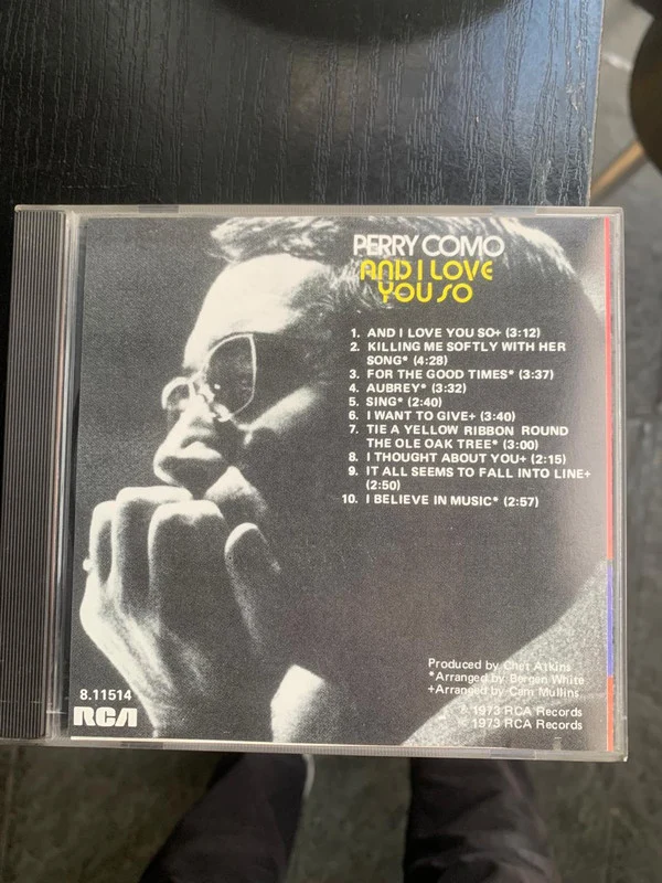 Perry Como - And I Love You So (CD, Album) - Image 2