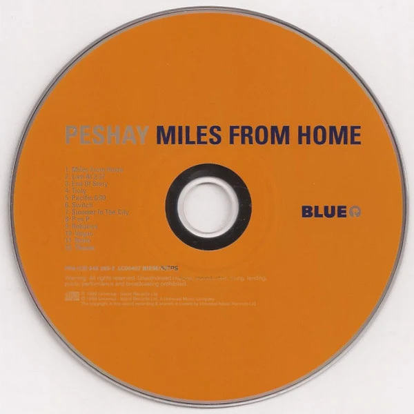 Peshay - Miles From Home (CD, Album) - Image 3