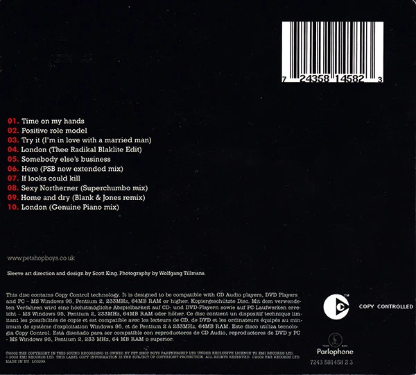 Pet Shop Boys - Disco 3 (CD, Album, Copy Prot., Dig) - Image 2