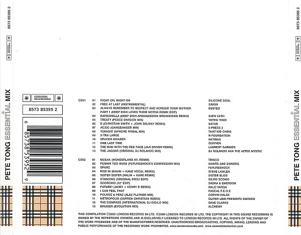 Pete Tong - Essential Mix (2xCD, Comp, Mixed) - Image 3