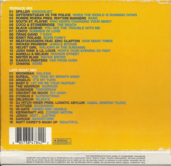 Pete Tong - Essential Selection Ibiza 2000 (2xCD, Mixed) - Image 4