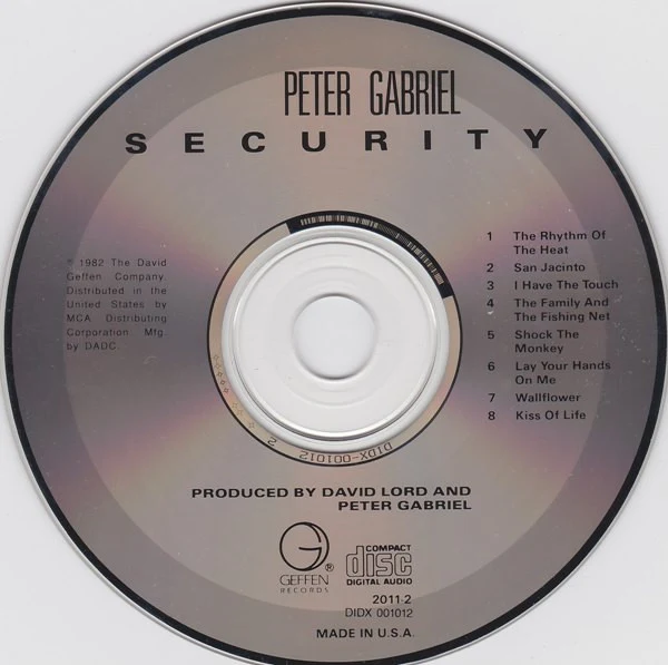 Peter Gabriel - Security (CD, Album, RE, RP) - Image 3